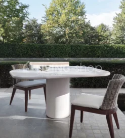 MORTEX tafels Outdoor Mortex Dineertafel L160 xB120