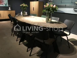 PR LIVING Ovale parket eiken eettafel Rotterdam
