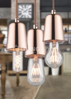 Verdace verlichting Pendel hanglamp koper little one