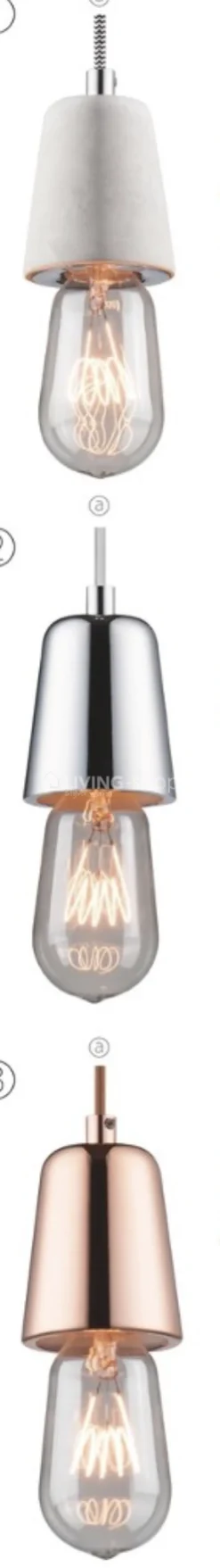 Verdace verlichting Pendel hanglamp koper little one