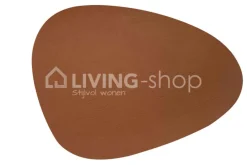 Cosy & Trendy Placemats Leder cognac, set van 6