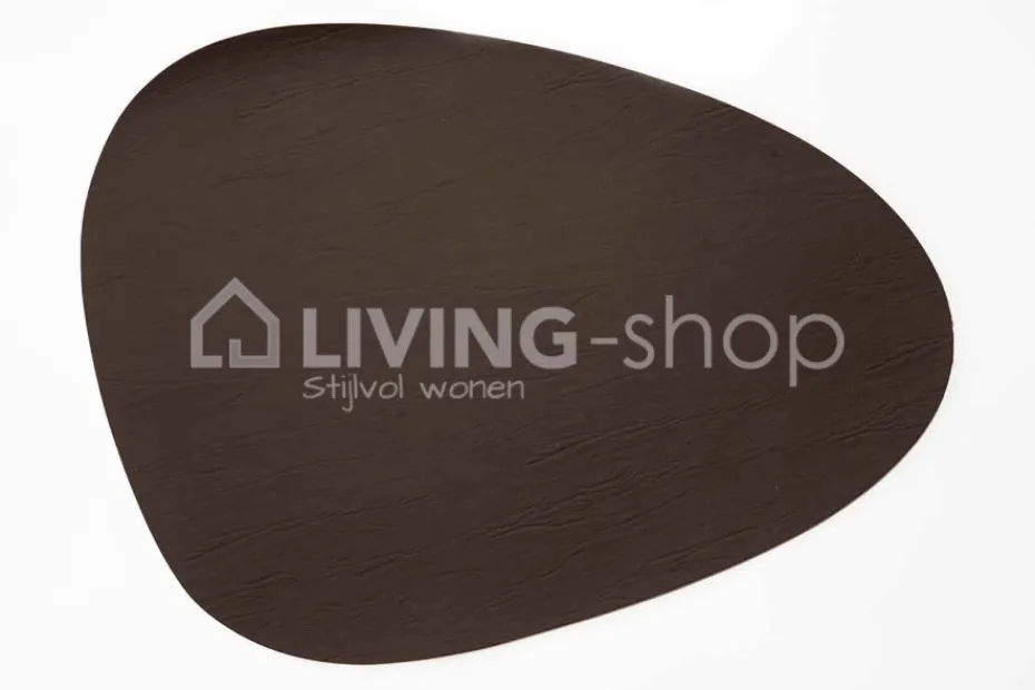 Cosy & Trendy Placemats Leder cognac, set van 6