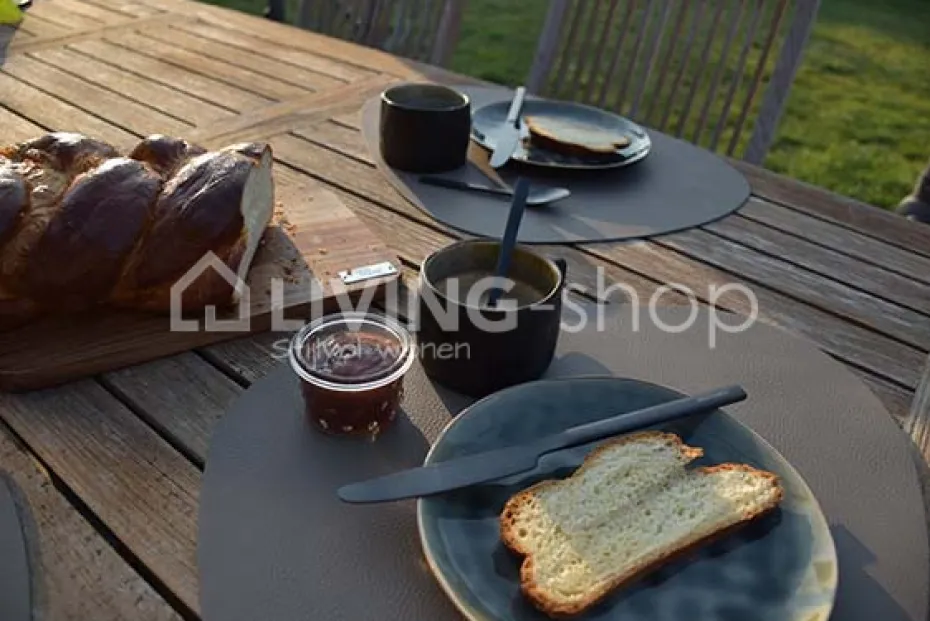 Cosy & Trendy Placemats Leder cognac, set van 6