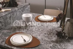 Cosy & Trendy Placemats Leder cognac, set van 6