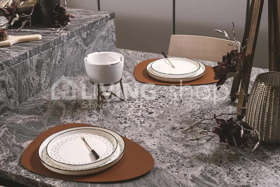 Cosy & Trendy Placemats Leder cognac, set van 6