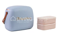 Cosy & Trendy Polarbox coolerbag blauw foggy gold koelbox