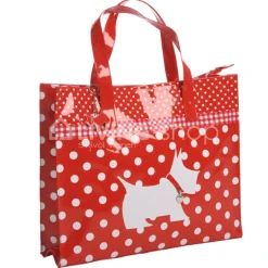 J-LINE Polka Dot strandtas of shoppingtas Cesar