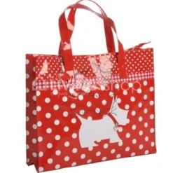 J-LINE Polka Dot strandtas of shoppingtas Cesar
