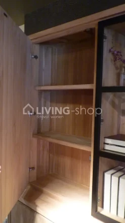 TIMELESS LIVING Polo strak landelijke vitrinekast 3-delig met LED verlichting