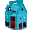 Kidsonroof Poppenhuis Mobile home blauw, van