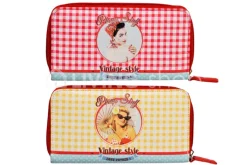 J-LINE Portefeuille / portemonnee vintage