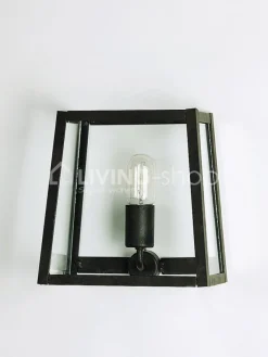 Verlichting online Quadro landelijke stijl wandlamp