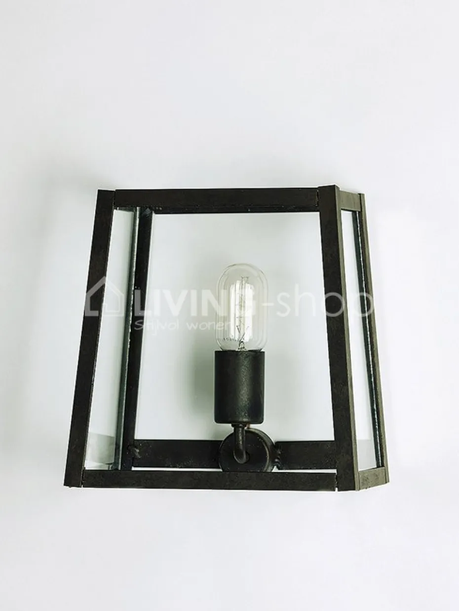 Verlichting online Quadro landelijke stijl wandlamp