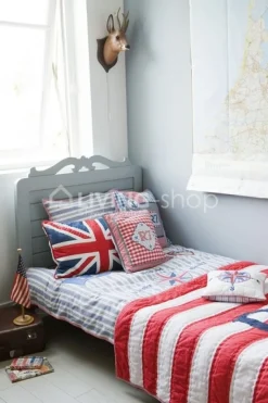 Room Seven R7 Kussenhoes Patchwork voor jongens van