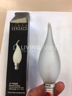 Verdace verlichting Retro frosted windstootlamp E14