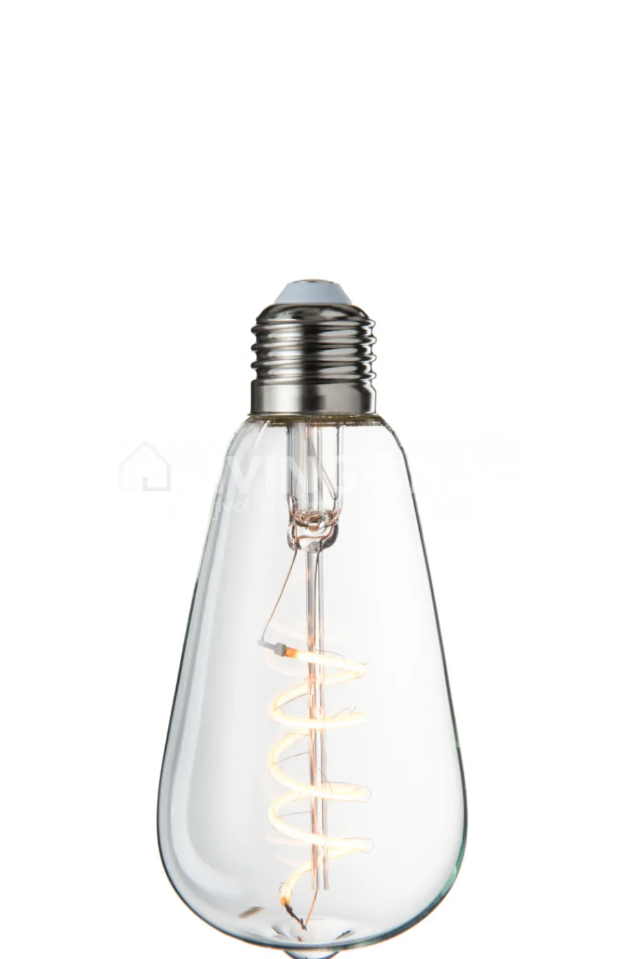 J-LINE Retro LEDLAMP ST64 spiraal E27 dimbaar