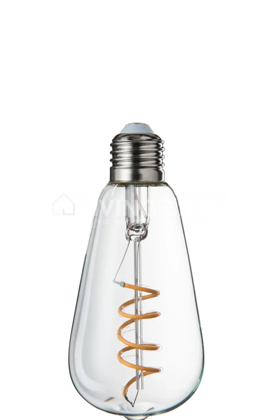J-LINE Retro LEDLAMP ST64 spiraal E27 dimbaar