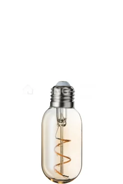 J-LINE Retro LEDLAMP T45 SPIRAAL E27 dimbaar