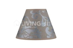 Verdace verlichting Rond lampenkapje Empire Damasco met clip-on