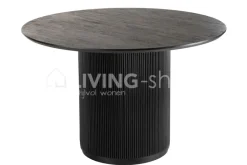 J-LINE Ronde tafel Mangohout Vincent naturel Meubelen