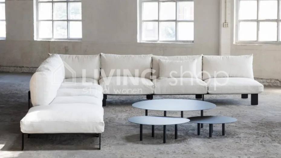 Serax Salontafel rond zwart staal Ø 118cm
