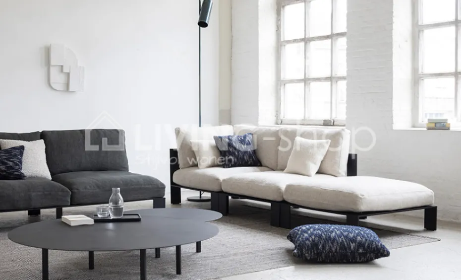 Serax Salontafel rond zwart staal Ø 118cm