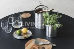 Serax Salontafel rond zwart staal Ø 118cm