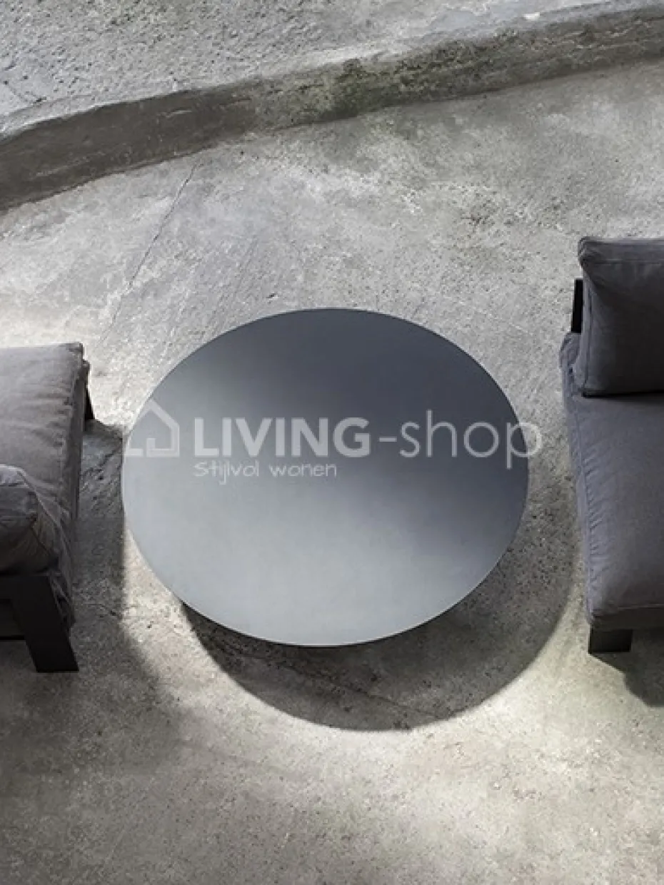 Serax Salontafel rond zwart staal Ø 118cm