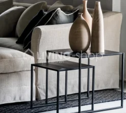 SCAPA HOME Cubo Side tables iron zwart