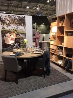 SCAPA HOME Dick stoel met wasbare hoes en lage rugleuning