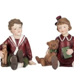 J-LINE Set 2 beelden kinderen