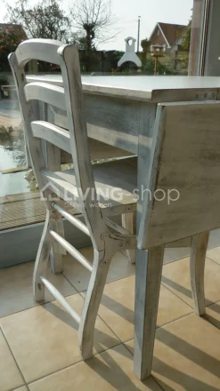 Jeanne d'Arc Living Set van 4 ambachtelijke Stoelen van