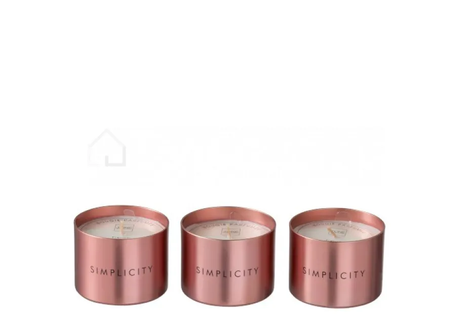J-LINE SIMPLICITY geurkaarsen in geschenkdoos