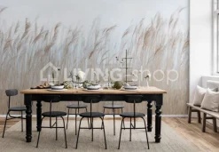Rebel Walls Slaapkamer behang Swaying Reed