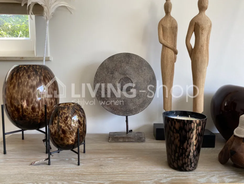 J-LINE Small Cirkel op voet decoratie