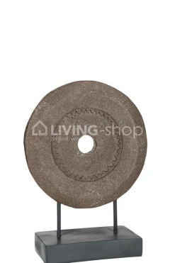 J-LINE Small Cirkel op voet decoratie