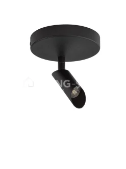 Verlichting online Spot rond zwart LED inbouw