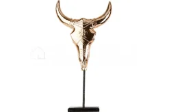 Cosy & Trendy Stier beeld buffalo torro op staander