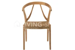 J-LINE Stoel Alis teak hout