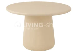 J-LINE Tafel Ram Plywood Beige