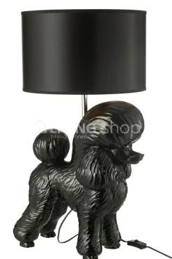 J-LINE Tafellamp hond Poodle goud