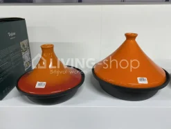 Cosy & Trendy Tajine M zwart oranje