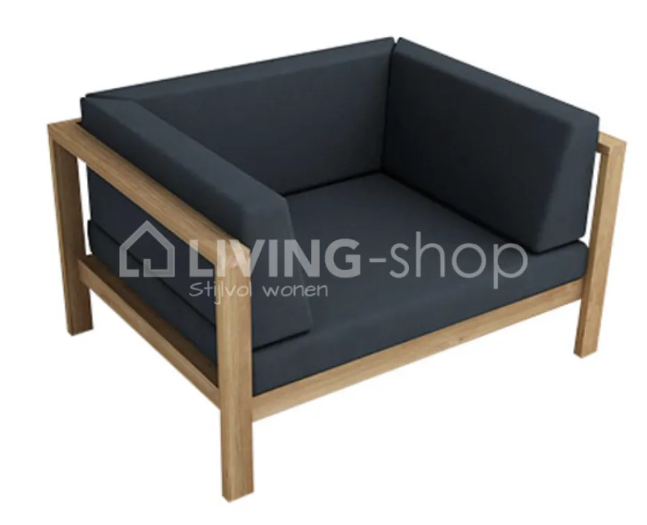 Teak outdoor lounge salon clubzetel