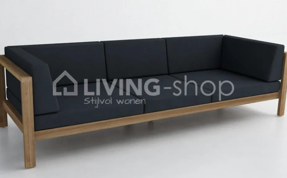 Teak outdoor lounge salon clubzetel