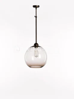 Verlichting online Telescopische hanglamp bol Ottone globe