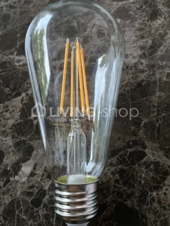 Verdace verlichting Toledo retro LED E27 dimbaar 60W - 806 Lumen