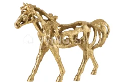 J-LINE Tuinbeeld paard rennend