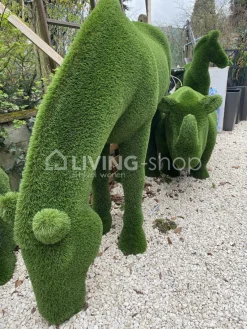 Tuinbeelden 3 paardenbeelden