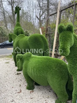 Tuinbeelden 3 paardenbeelden