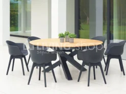 Tuinstoel Hay pp zwart
